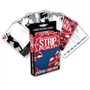 Intimate Strip Poker Playing Card Game