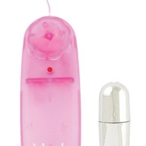 Silver Bullet Mini Vibrator Pink Power Control