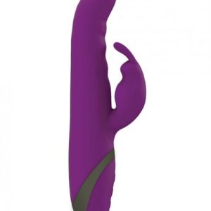 Commotion Cha Cha Plum Purple Rabbit Vibrator