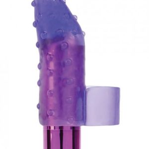 Frisky Finger Rechargeable Purple Vibrator