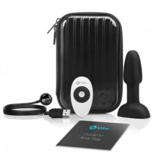 B-Vibe Petite Rimming Plug Black