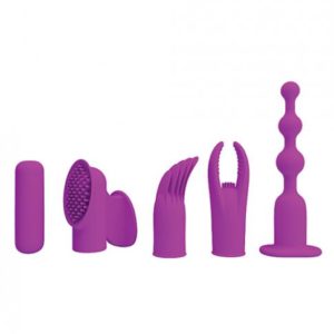 Joys Collection 4 In 1 Kit Bullet Vibrator with Attachments