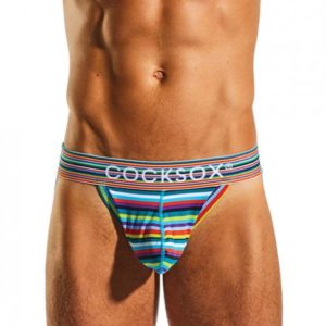 Cocksox Enhancing Pouch Jockstrap Velocity Stripe Small
