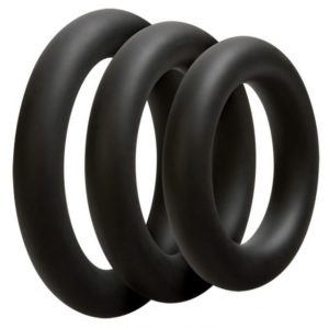 Optimale 3 Silicone C-Ring Set Thick - Black