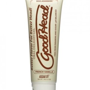 Goodhead Oral Gel French Vanilla 4oz Tube