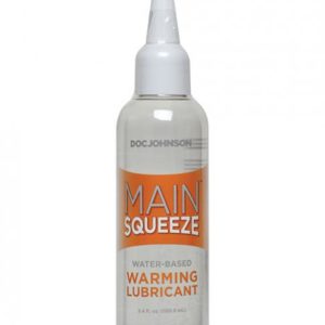 Main Squeeze Warming Water Based Lubricant 3.4oz