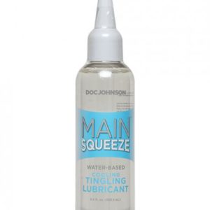Main Squeeze Cooling Tingling Water Based Lubricant 3.4oz