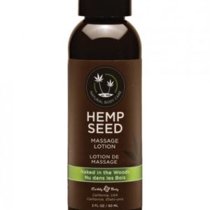 Earthly Body Hemp Seed Massage Lotion Naked In The Woods 2oz
