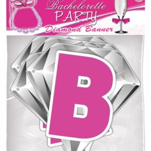 Diamond Party Banner 9ft long