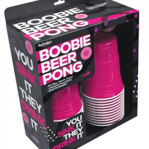 Boobie Beer Pong with Cups & Balls Drinking Game