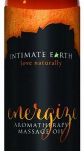Intimate Earth Energize Massage Oil 4oz