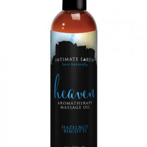 Intimate Earth Heaven Hazelnut Biscotti Massage Oil 4oz