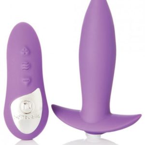 Sensuelle Remote Control Rechargeable Mini Plug Purple