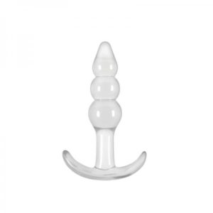 Jelly Rancher Ripple T-Plug Clear