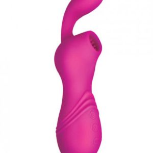 Infinitt Suction Massager Two Pink Vibrator