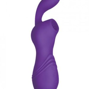 Infinitt Suction Massager Two Purple Vibrator