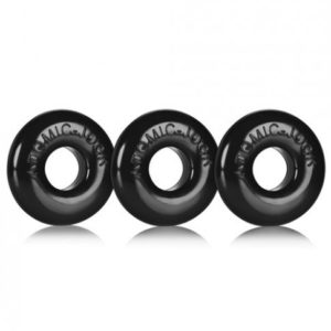 Oxballs Ringer Donut Black Pack Of 3