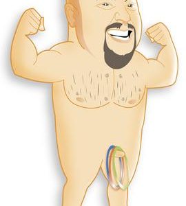 Bachelorette Party Favors Midget Man Ring Toss Game