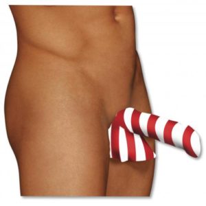 The X-Mas Tuggie Candy Cane Red White