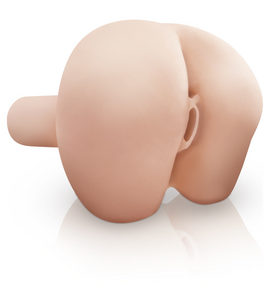Cute Lil Tush Ass Masturbator Beige