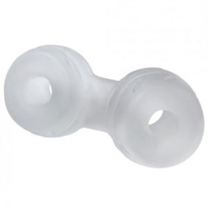 Perfect Fit Silaskin Cock And Ball Ring Clear