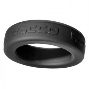 The Rocco Steele Hard 1.75 inches Silicone Super Stretch Black