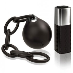 Lust Linx Remote Ball & Chain Kegel Ball 10 Speed Black