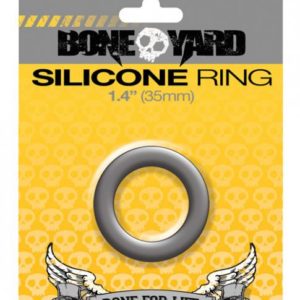 Boneyard Silicone Ring 1.4 inches Gray