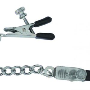 Adjustable Tapered Tip Nipple Clamps With Link Chain