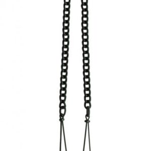 Black Tweezer Clamp W/Link Chain