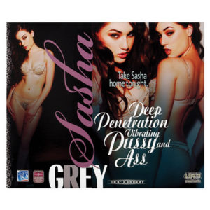 Sasha Grey Vibrating Pussy And Ass Beige