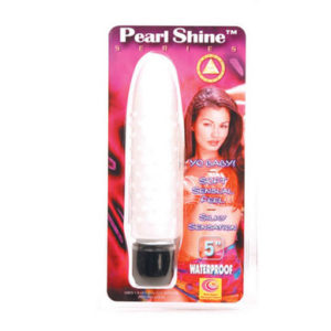 Pearl shine 5in bumpy - white