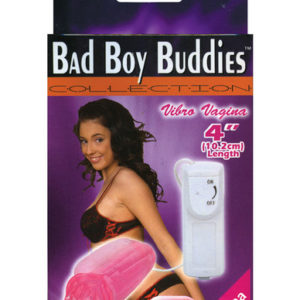 Bad boy buddies vibrating vagina - pink