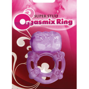 Orgasmix super stud pleasure ring 3 speed - purple