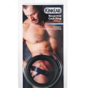 Kinklab thin neoprene cock ring - 1.75in