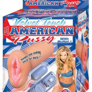 Velvet touch all american pussy w/bullet