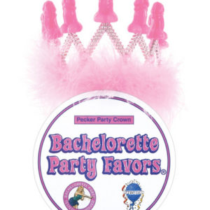 Bachelorette pecker party crown