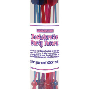 Bachelorette party cock tail stirrers - asst. colors