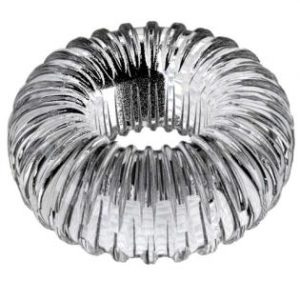 Perfect fit ribbed ring clear
