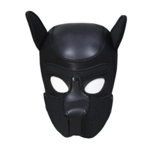 Puppy Play Neoprene Puppy Hood - Image 3