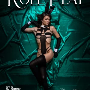Role Play Bz Bunny 6 Pc Set Black M/l - Image 3