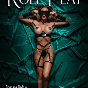 Bondage Baddie Role Play 7 Pc Set Black - Image 3