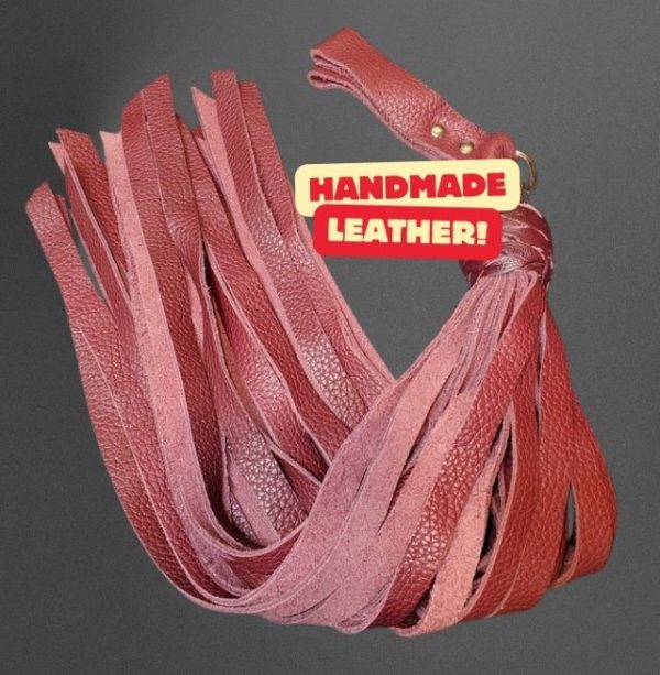 Burgundy Finger Leather